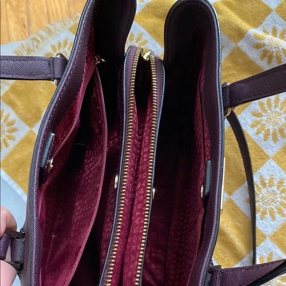 Authentic Kate Spade Hand/Crossbody Purple Bag - Picture 3 of 7